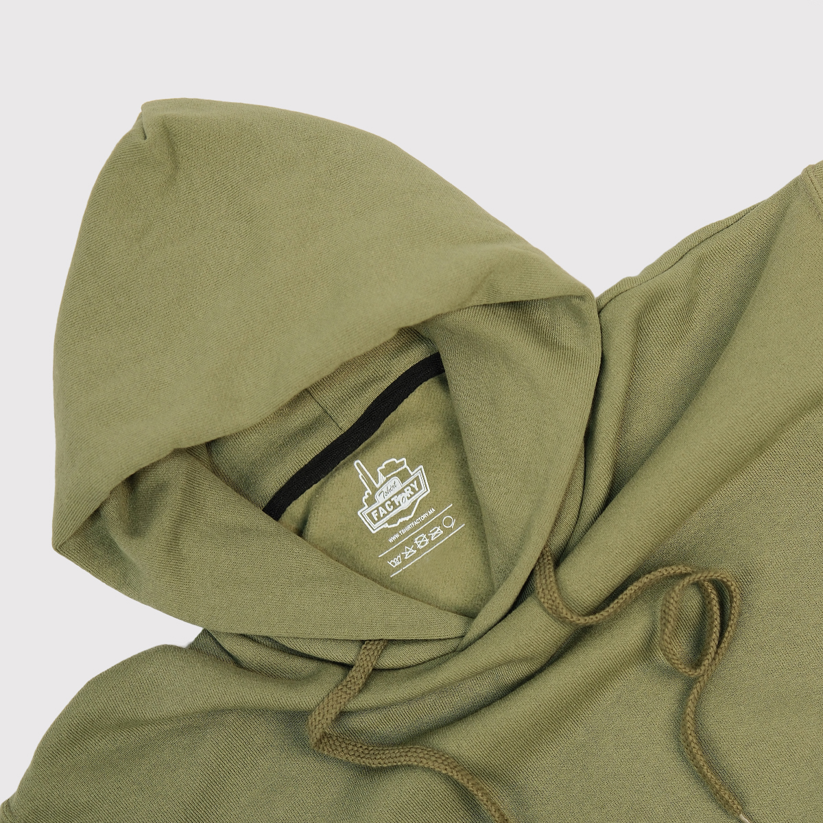 Olive-Green-Blank-Hoodie