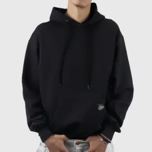 Black Blank Hoodie