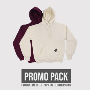 PROMO PACK – 2 Blank Hoodies